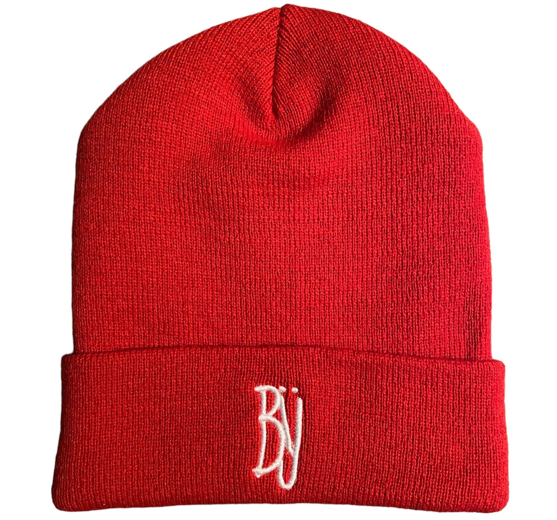Red Logo Beanie – BÉ ŸÕÚ